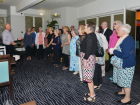 An impromptu sing at the tour hotel