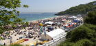 Porthminster Beach on a beautiful spring day.